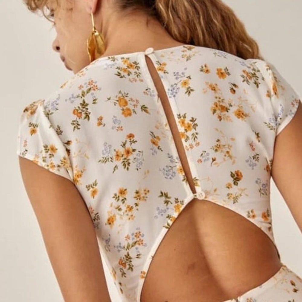 Reformation Wellfleet Limonada dress - Picture 6 of 12